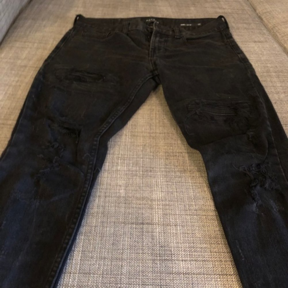 Mens Pacsun Black Skinny Jeans